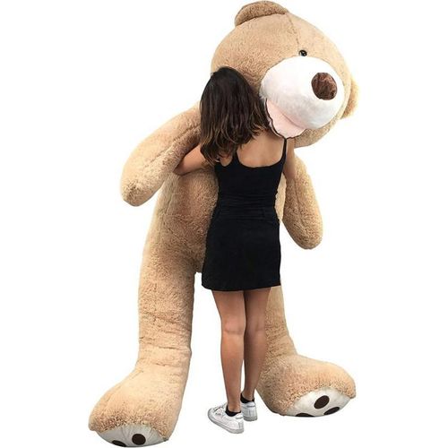 Riesiges Plüschtier Teddybär Pouf 260 cm, Beige