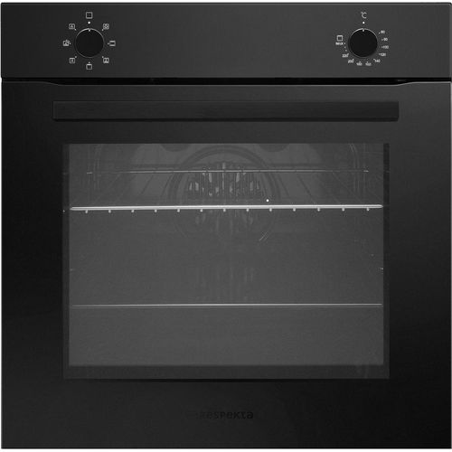 Backofen autark Einbau Matt Schwarz Herd Grill Umluft Janis Ofen 72 L Respekta