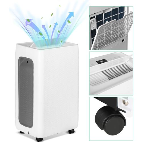 Jayseuw Luftentfeuchter 26 L / Tag, 4,5L Behälter, bis 30 m², elektrisch, 24H Timer, Auto-Modus - Raumentfeuch Entfeuchtungsleistung