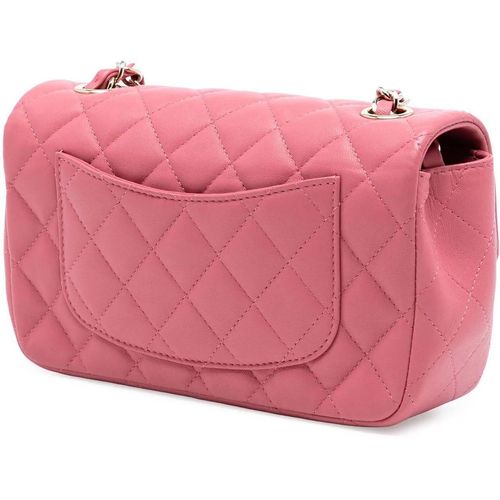 Chanel Hobo Bags - Mini Rectangular Classic Lambskin Valentines Heart - Gr. unisize - in Gold - für Damen Image