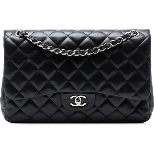 Chanel Hobo Bags - Jumbo Classic Lambskin Double Flap - Gr. unisize - in Schwarz - für Damen Image