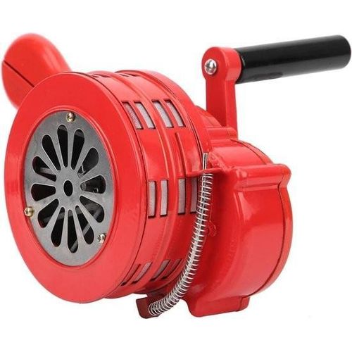Handbetriebene Luftschutzsirene - 120 dB - drehbar - manuell - für Zuhause - Hotel - Tankstelle - Küstenwache - Feueralarm.
