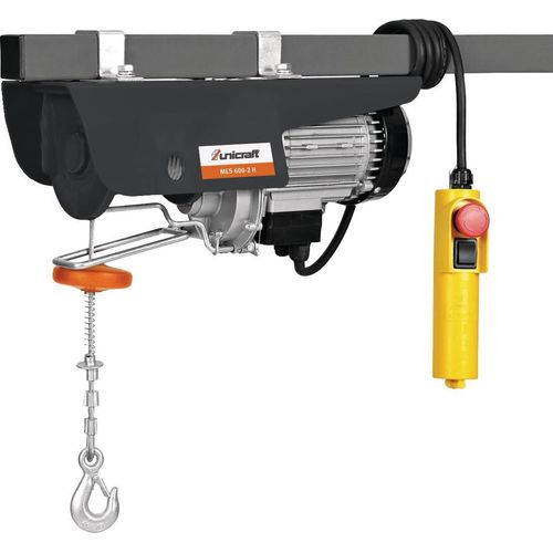 UNICRAFT Seilzug "MES 600-2 H"Mini Elektroseilzug mit Totman