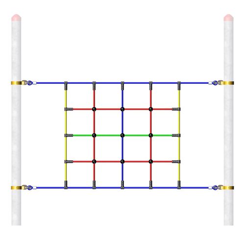 Huck Seilspielgeräte Vario-Kletterpark Einzelelement "Kletternetz"