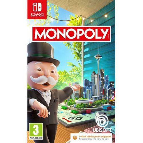 Monopoly 2024 – Nintendo Switch-Spiel – Code in einer Box