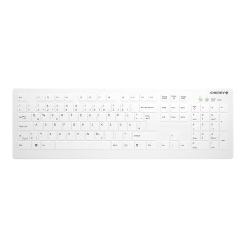 Cherry Hygiene-Tastatur kabellos AK-C8112 weiß