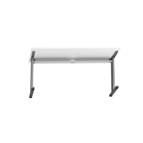 HAMMERBACHER höhenverstellbarer Schreibtisch VXB12/6/SS buche, silber