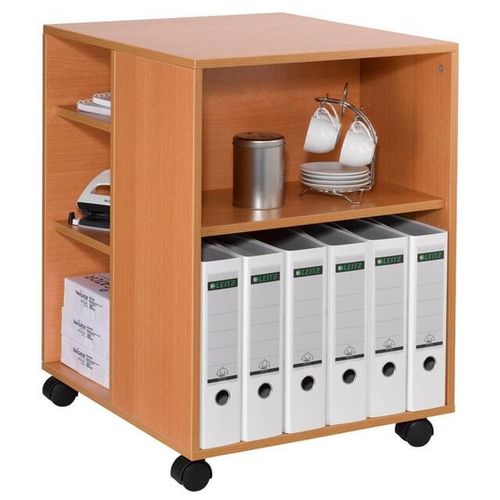 DURABLE Bürowagen 52,8 x 59,2 x 74,8 cm buche
