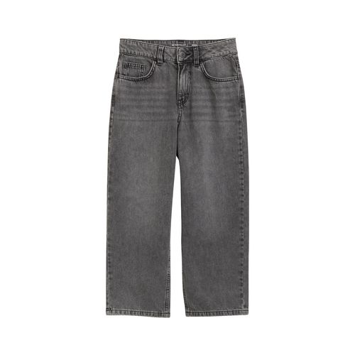 TOM TAILOR Jungen Baggy Jeans, grau, Uni, Gr. 140
