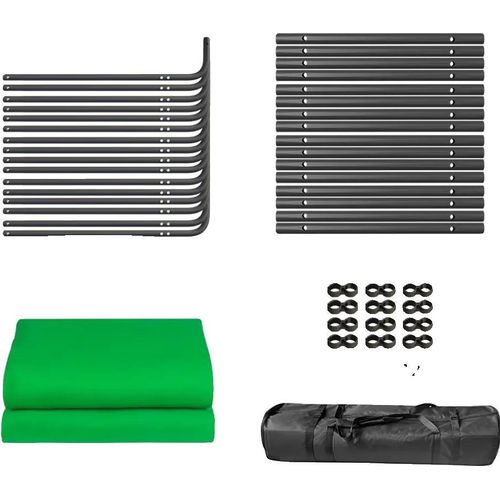 Fotografie Hintergrund, Musselin Material, Einfache Einrichtung, 24x3M Grünes Kit