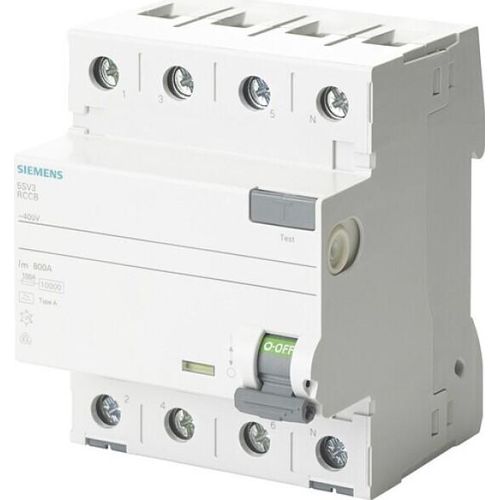 Siemens Indus.Sector FI-Schutzschalter, 4-polig Typ F, kurzzeitverzö 5SV3346-3 (5SV33463)