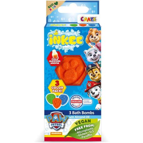 Craze INKEE Paw Patrol badbom voor Kinderen 3x15 g