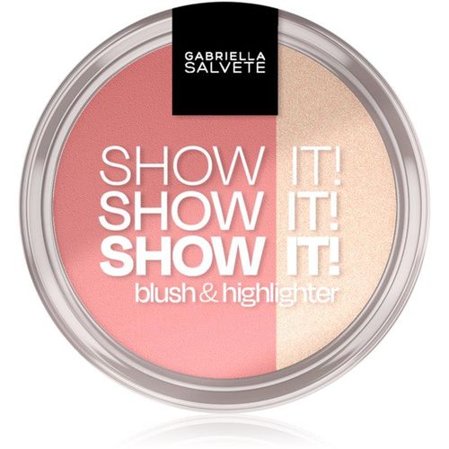 Gabriella Salvete Show It! blush et enlumineur teinte 01 9 g