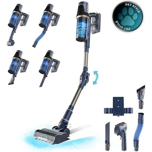 Cecotec Conga Rockstar RS70 Pet Flex, Trocken, Zyklonal, Bürstenlos, 500 W, 140 m², Beutellos