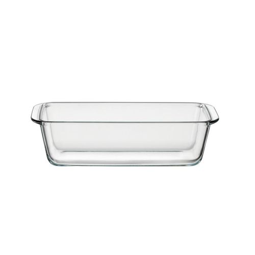Bohemia Backform Brot Backen & Mehr , Klar , Glas , 1.4 L , rechteckig , 12x75x28 cm , Lfgb , Backen, Backformen, Backformen-Sets