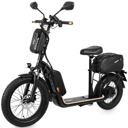 VIRON E-Scooter - XI-1500-EEC - schwarz, MaxRange 25Ah