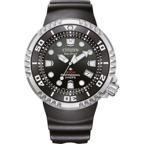 Herren-Set CITIZEN BN1024-01E in schwarz für den Tauchsport.