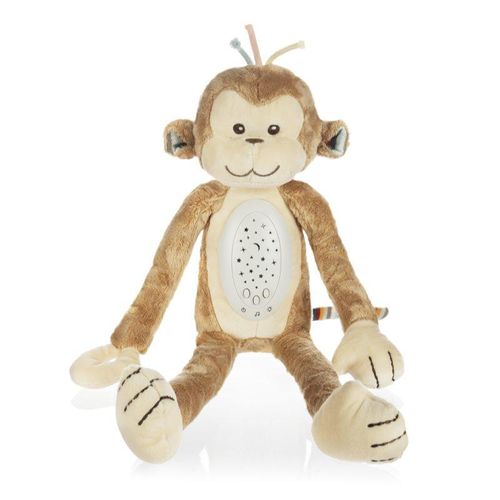 Zopa Plush Sleepy Toy with Projector and Melodies Monkey projector with melody 0 m+ 1 pc