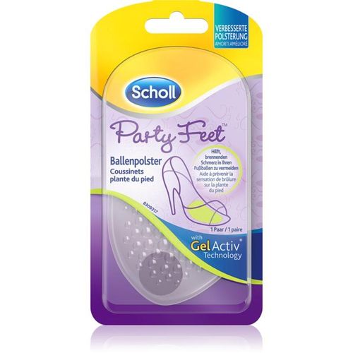 Scholl GelActiv Party Feet hydrogel pads for legs and shoes 1 pair