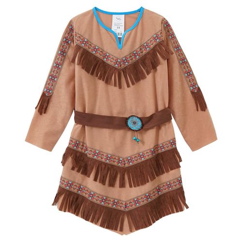 Kostüm Indianerin aus Velours