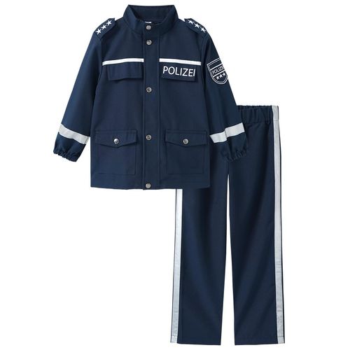 Kostüm Polizei reflektierend
