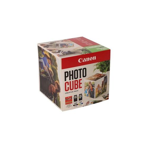 Canon Photo Cube Creative Pack - 2-pack - black colour (cyan magenta yellow) - original - glossy - ink cartridge / paper kit