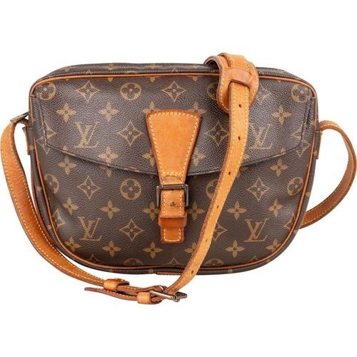 Louis Vuitton Crossbody Bags - Louis Vuitton Canvas Monogram Jeune Fille GM Cross - Gr. unisize - in Braun - für Damen Image
