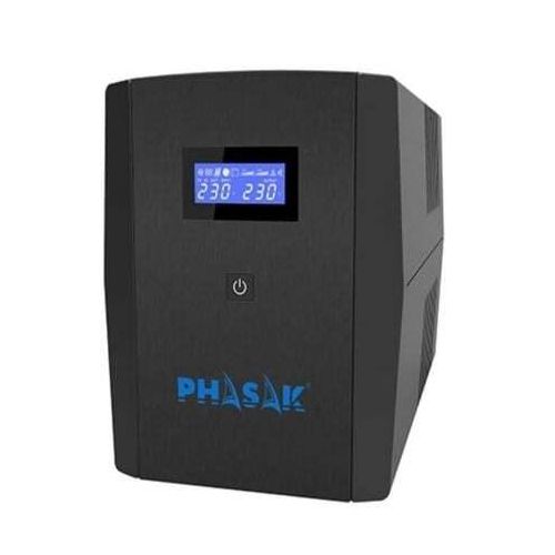 Phasak PH 7312 - Unterbrechungsfreie Stromversorgung (2160 VA, LCD, RJ45)