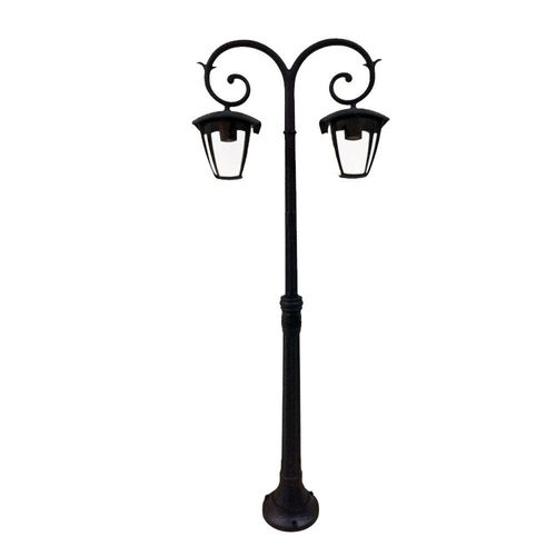 Stehlampe aus schwarzem ALU fr Ihren Auenbereich VT-738