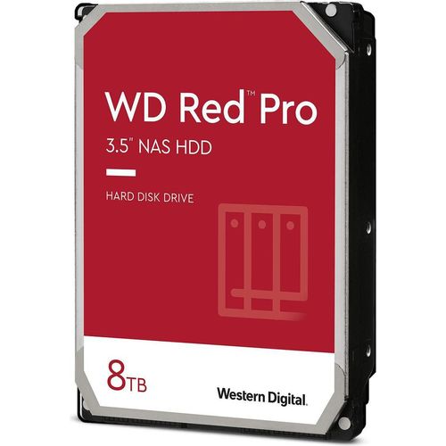 Western Digital Red Pro , 8 TB, 7200 RPM, 256 MB, 3.5", SATA