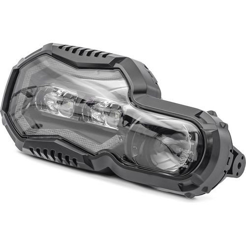 LED Scheinwerfer QL6 für BMW F 800 GS 08-17 Hauptscheinwerfer ECE