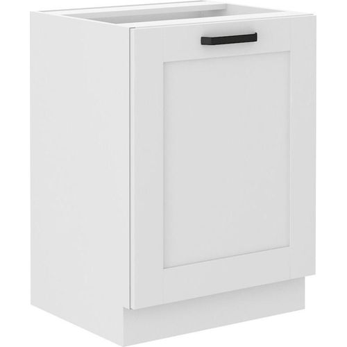 Eintüriger Unterschrank LAILI – Breite 60 cm, Weiß