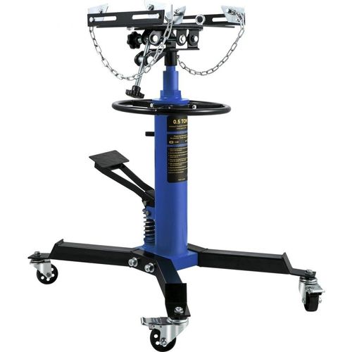 Getriebeheber Motorheber 500 kg - Motorblock Getriebeheber Faulenzer Blau