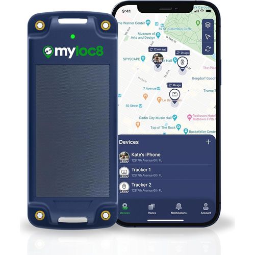Myloc8 AS700 GPS-Tracker – Echtzeit Ortung, SOS-Alarm, Geofencing, wasserdicht, lange Akkulaufzeit