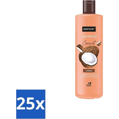 Sence - Kokosnuss - Shampoo - Pflegend - 400 ml - Vorteilspackung - Vorteilspack - 25 Stücke