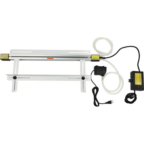 Acryl Heißbiegemaschine - PVC Plattenbieger - Biegelänge 60 cm - 1000 W - EU-Stecker 220 V - Mit Ständer - Hellbraun