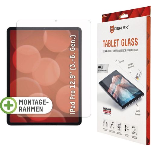 DISPLEX Displayschutzfolie "Tablet Glass iPad Pro 12,9" (3/4/5 Gen.)", transparent, B:10cm H:3cm T:25mm, Displayfolien