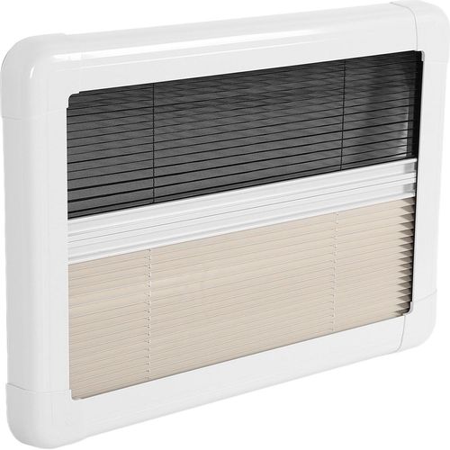 Plissee-Innenfenster für Wohnmobile, 28 x 20 Zoll, bequem zu bedienender Sichtschutz für Van-Anhänger