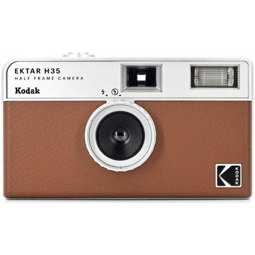 Kodak Half Frame Film Camera EKTAR H35 Brown