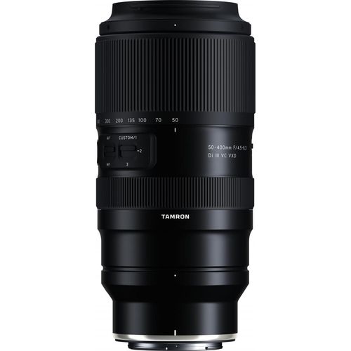Tamron 50-400mm f4,5-6,3 Di III VC VXD Nikon Z -125,00€ 10% Objektiv Aktion 1.124,00 Effektivpreis