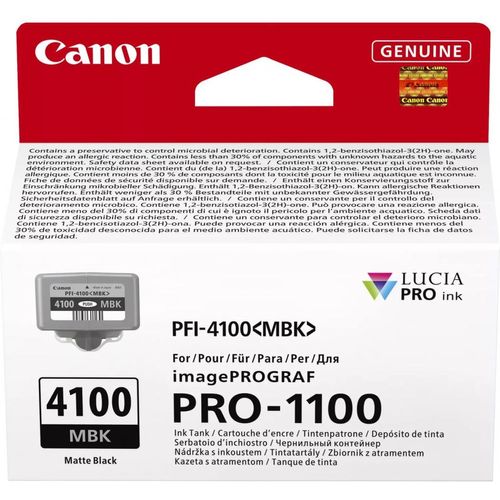 Canon PFI-4100MBK mattschwarz für PRO-1100