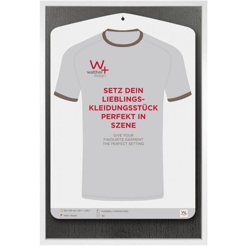 Walther EA690W Trikot Holzrahmen 60x90 cm weiß