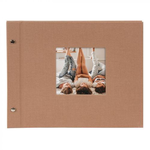 Goldbuch Schraubalbum 26819 Bella Vista 30x25cm Haselnuss
