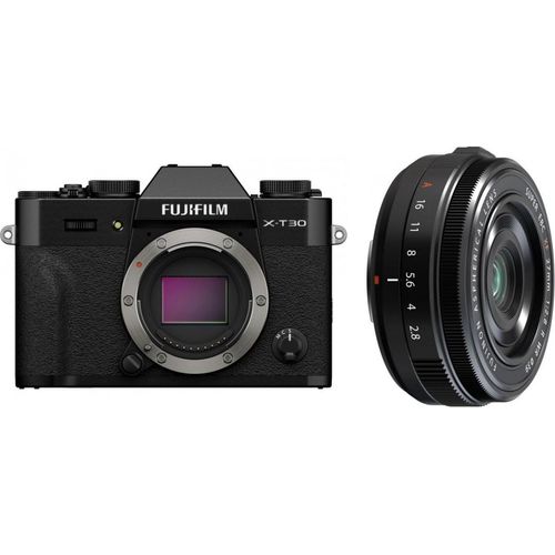 Fujifilm X-T30 III Geh. Schwarz + XF 27mm f2,8 R WR