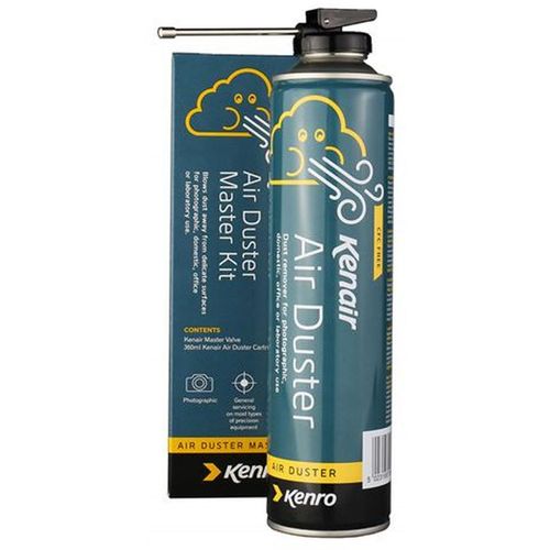 Kenro Druckluft-Sprühdose + Plastik Sprühkopf 360ml