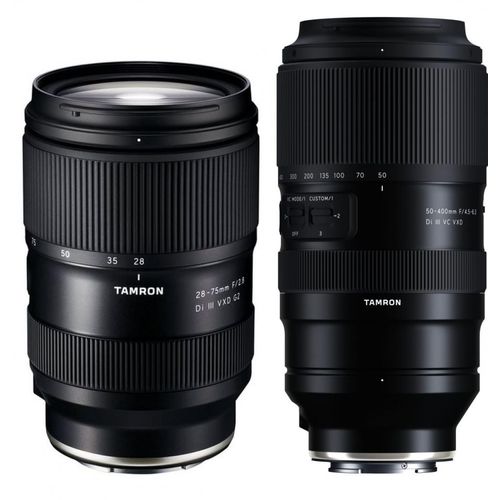 Tamron Objektiv Set Sony 28-75mm f2,8 + 50-400mm f4,5-6,3 -210,00€ 10% Objektiv Aktion 1.739,00 Effektivpreis