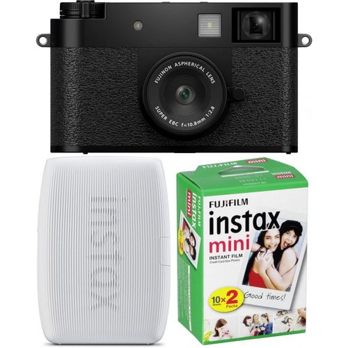Fujifilm X-HF1 Schwarz + Fujifilm Instax Mini Link3 + DP Film