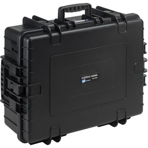 B&W Case Type 6500 RPD schwarz mit Facheinteilung