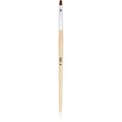 NEONAIL Wooden Brush penseel om gelproducten aan te brengen type No. 4 1 st