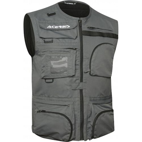 Acerbis Photographer Weste, grau, M